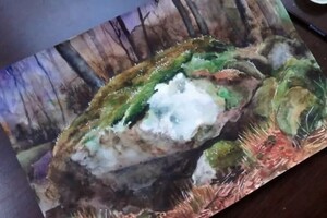 Климова Мария Игоревна — Акварельная работа моей учительницы — Портфолио №4