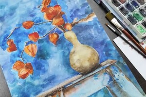 Климова Мария Игоревна — Акварельная работа моей ученицы — Портфолио №5