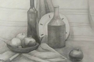 Климова Мария Игоревна — Натюрморт моей ученицы 15 лет — Портфолио №8