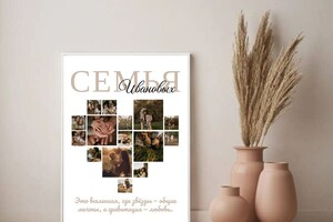 Михайлова Влада Алексеевна — Уникальные коллажи в рамке душевный подарок для самых близких!; Варианты исполнения:; ? 250р - Цифровая версия... — Портфолио №9