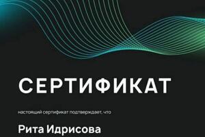 Профессиональный репетитор — Идрисова Рита Рафаетовна