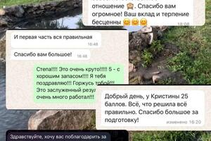 Математика/рууский язык ОГЭ — Сергеева Анастасия Петровна