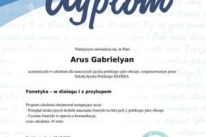 Портфолио №5 — Габриелян Арус Манвеловна