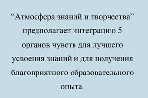 Интеграция 5 органов чувств — Тронина Екатерина Борисовна