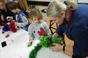 Wreath making on Art & Craft lesson. — Афанасьева Светлана Дмитриевна