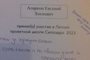 Диплом / сертификат №13 — Аларкон Евгений Хосеевич