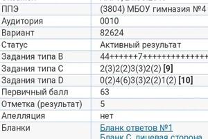 Поток 2019 года. Ученица сдала ОГЭ по английскому языку на оценку 5 (63 балла из 70), время подготовки - 4 месяца. — Боева Дарья Сергеевна