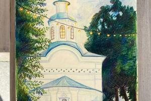 The church in a garden — Болтенко Юлия Александровна