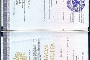 Диплом / сертификат №4 — Будаева Туяна Батомункуевна