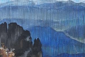 Цветная графика. Смешаная техника. Страйпизм — Будникова Екатерина Андреевна