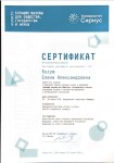 Диплом / сертификат №4 — Бугуш Елена Александровна