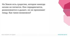 Пример изобретательской задачи из области биологии — Чупахин Дмитрий Олегович