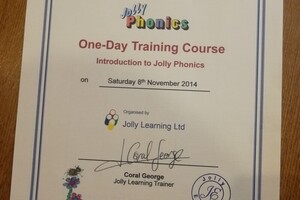 jolly phonics training — Деревянская Екатерина Николаевна