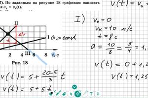 фрагмент разбора задачи на электронной доске — Ефремова Марина Александровна