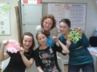  Preparations to New Year' s Eve Party at ITEC school, with my precious colleagues. — Фросинян Людмила Валентиновна