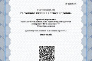 Московская независимая экспертиза — Гасюкова Ксения Александровна