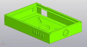 Модель детали из листового металла, выполненная в Компас-3D. — Герасимов Артем Валерьевич