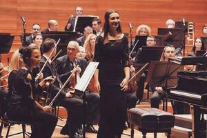 Concert with the Macedonian Phillharmonic Orchestra — Грговска Анастасия