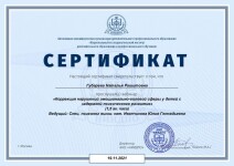 Диплом / сертификат №113 — Губарева Наталья Рашитовна