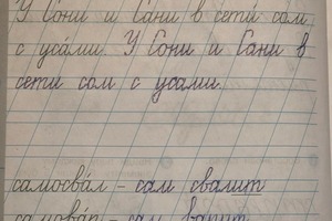 Обучение письму по методике Илюхиной — Губченко Вероника Владимировна