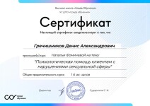 Диплом / сертификат №5 — Hrachyshnikau Dzianis