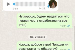 Готовились с нуля нерегулярно, встречались 2-3 раза в месяц. 2023 год. — Ивашкина Виктория Константиновна