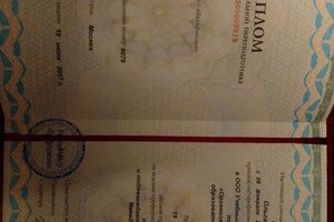 Диплом / сертификат №3 — Комарова Ольга Владимировна