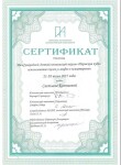 Диплом / сертификат №6 — Костяева Светлана Вячеславовна