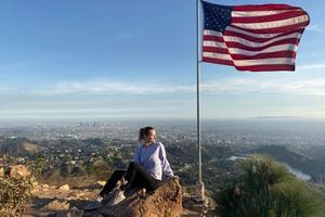 Wisdom tree hiking trail, Los Angeles, California — Криворученко Таисия Валерьевна