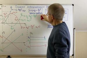 Объяснение равноускоренного движения — Кутузов Олег Анатольевич