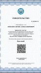 Диплом / сертификат №11 — Лебедев Антон Александрович