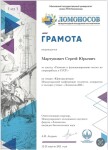 Диплом / сертификат №2 — Мартунович Сергей Юрьевич