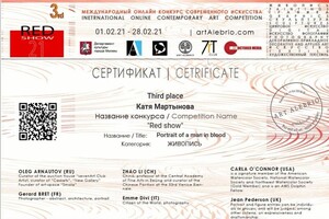 Диплом / сертификат №3 — Мартынова Екатерина Николаевна