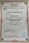 Диплом / сертификат №6 — Меркуш Инна Владимировна