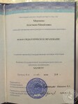 Московский педагогический государственный университет. Институт филологии. — Миронова Анастасия Михайловна