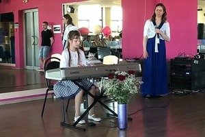 Отчётный концерт учащихся в фитнес-клубе \