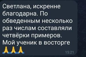 Консультирование репетиторов, ведение чата для репетиторов . — Наймушина Светлана Михайловна