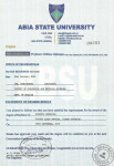 Диплом Abia State University — Ibeh Nmecha Udo