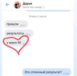 Результаты ЕГЭ — Пылина Юлия Андреевна