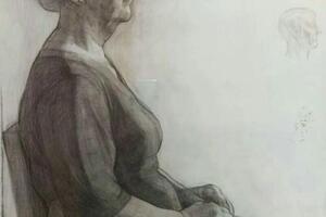 Моя работа во время обучения в МГАХИ им Сурикова. — Решетникова Анна Алексеевна