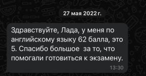 Результаты ученика по ОГЭ за 2022 год — Рогулина Лада Витальевна