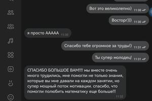 Начали заниматься примерно с октября 11го класса. Она была очень настроена на занятия, дисциплинирована и нацелена на... — Рудаков Илья Андреевич