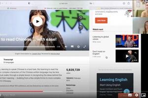 смотрим с ученицей Ted Talks и обсуждаем преимущества недостатки изучения китайского языка) — Семичева Евгения Андреевна
