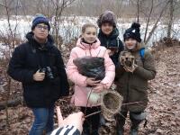 зимний маршрут в Брянском лесу, определение вида растений по безлистным побегам, определение вида животного по черепу и следам жизнедеятельности — Шебеко Анастасия Владимировна