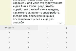 Отзыв Анны и её мамы: 83 балла за ЕГЭ по информатике за 6 мес. (2) — Шмайхель Сия Сергеевна