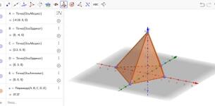 Работа в программе Геогебра при работе со Стереометрией — Синицына Мария Валерьевна