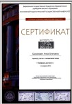 Диплом / сертификат №12 — Солонович Анна Олеговна