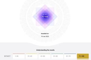 Сертификат от EF SET на подтверждение уровня английского языка C2 — Строилова Елизавета Александровна