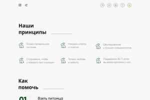 Многостраничный сайт для приюта кроликов.; Адрес сайта: helpbunny.ru; Цель: создать сайт приюта кроликов и отобразить... — Сухопарова Александра Сергеевна