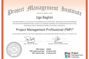 Сертификация Project Management Professional — Уго ИП Регини